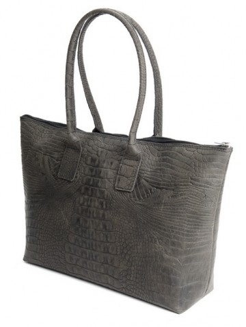 Shopper Groot grijs Croc